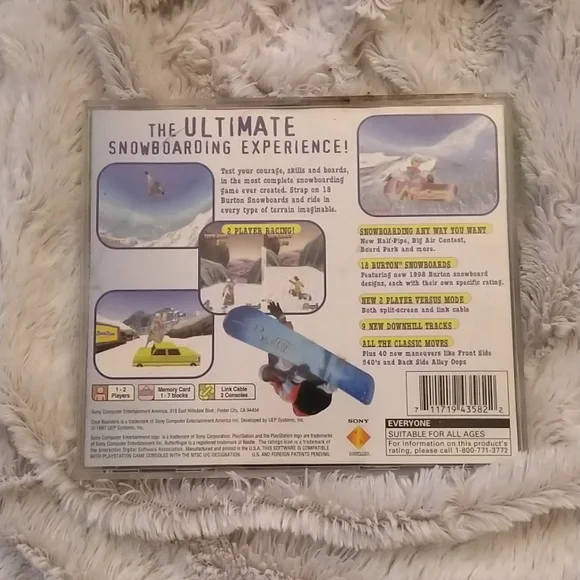 PlayStation 1 Cool Boarders 2: Snowboard game - Picture 3 of 10